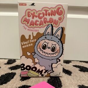 Pop Mart The Monsters Labubu Exciting Macaron Vinyl Face SEA SALT COCONUT